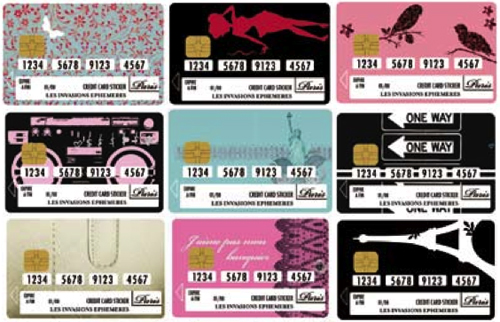 20 stickers de carte bancaire qui vont te donner du style à la caisse