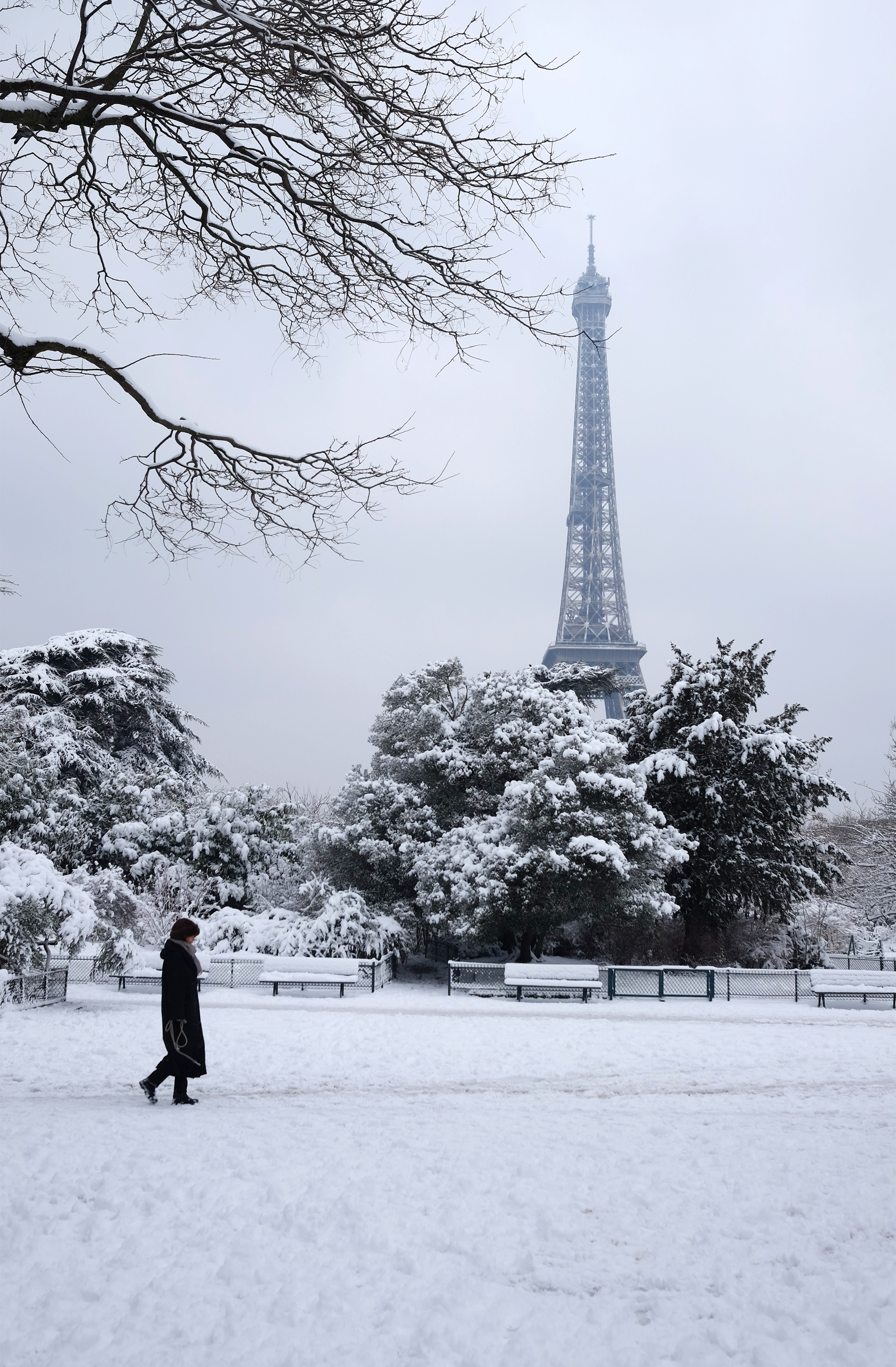 Paris sous la neige - Ville de Paris
