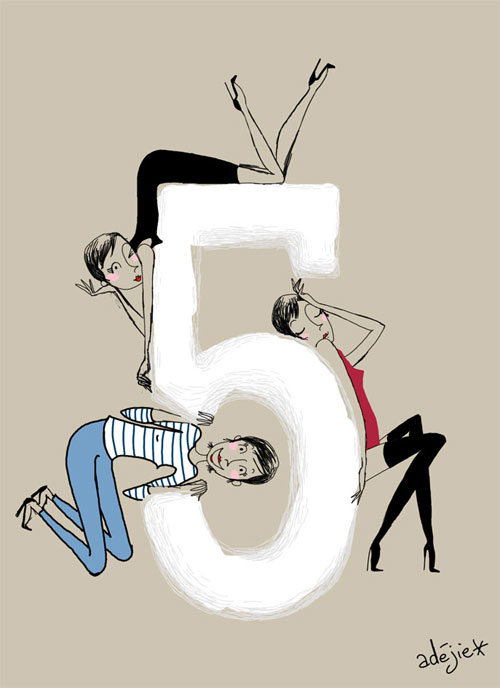 5 ans : le gros concours ! – Deedee