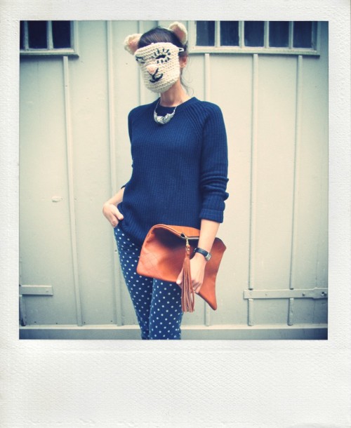 pantalon à pois Anthropologie