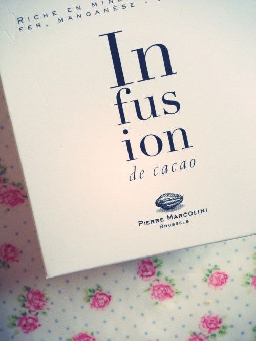 infusion chocolat pierre marcolini