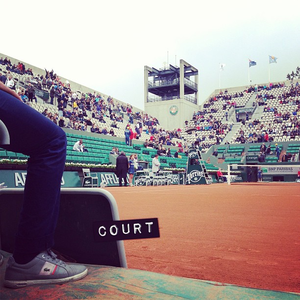 Une journée magique à Roland Garros grâce à #mastercard ♡ #RG13 #PricelessParis #happy 