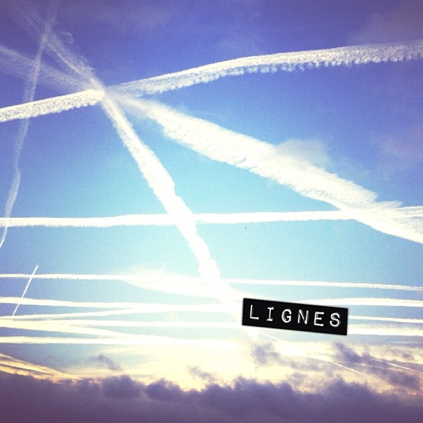 Ce matin, il y a du monde dans le ciel. #cloudporn #ciel #skyporn