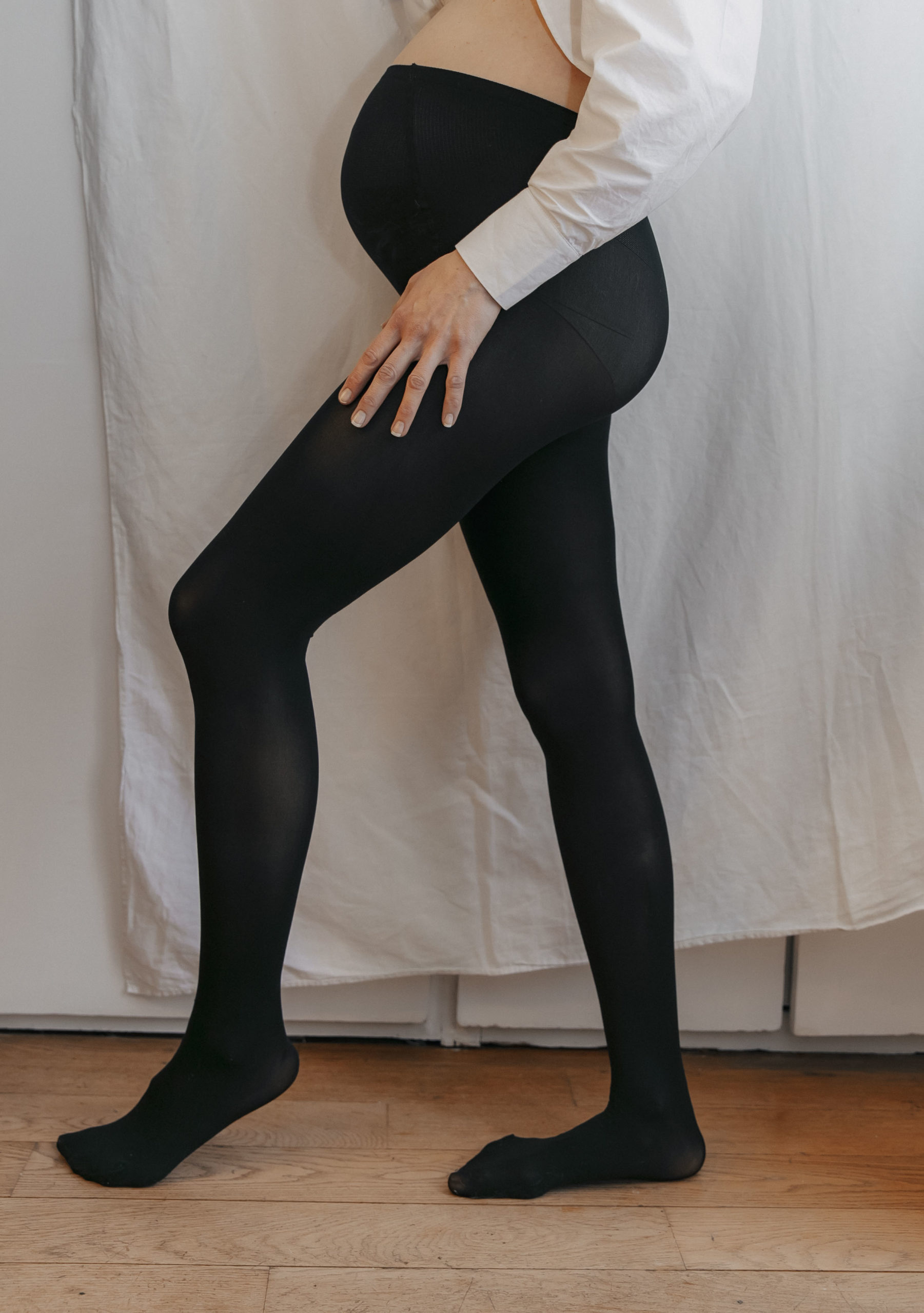 Legging long de grossesse - noir, Vêtements de grossesse